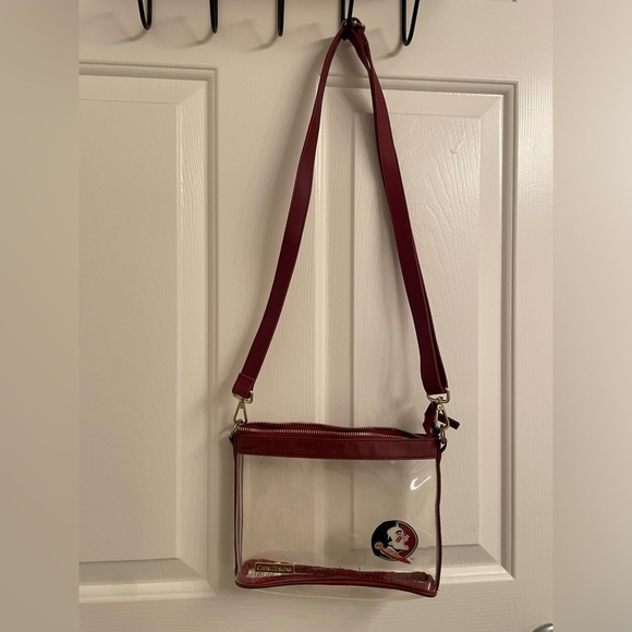 Capri Designs Florida State University FSU Crossbody Bag - Picture 2 of 3